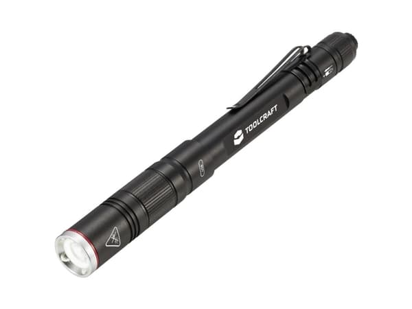 TOOLCRAFT TO-8254890 Penlight Batteridrevet SMD LED Sort