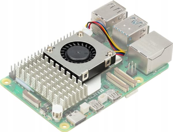 Raspberry Pi - jäähdytyselementti - alumiini