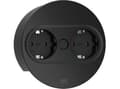 Pikkukuva 4 / 5: Bachmann TWIST 2 2x socket, round (946.200) white