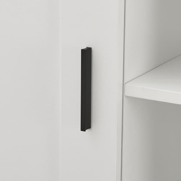 Sideboard Spøttrup 70x120x30,5 cm vit [en.casa]