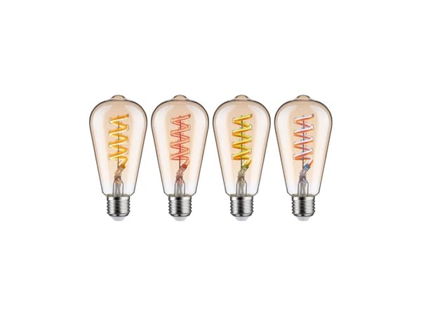 Paulmann LED-lampor EEK: G (A - G) E27 6,3 W RGBW
