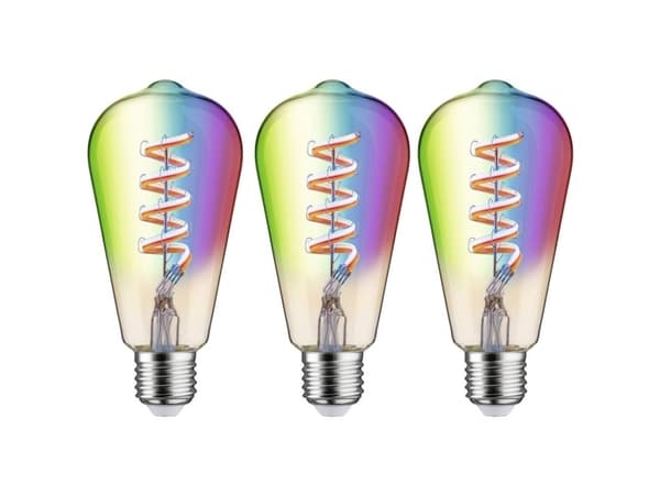 Paulmann LED-lampor EEK: G (A - G) E27 6,3 W RGBW
