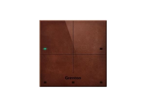 Grenton Touch panel SMART PANEL 4B mørkt skinn Grenton