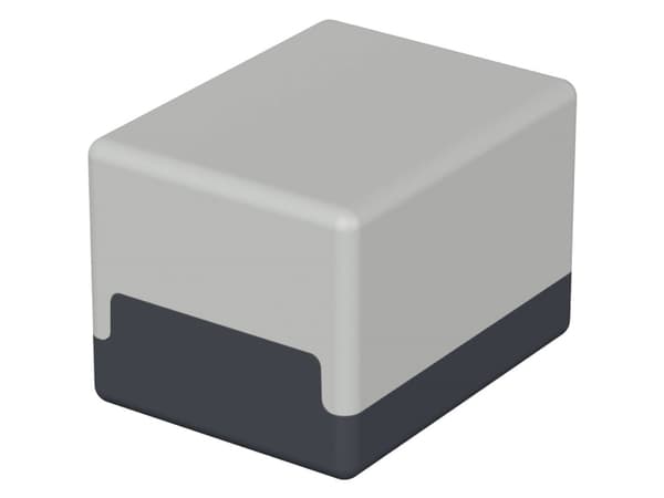 Bopla Element E 408 05408000 Elektronik kabinet 65 x 50 x 45 Polystyrol Gråhvid (RAL 7035), Grafitgrå (RAL 7024) 1 stk