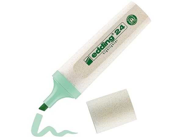 Highlighter 2-5 mm pastellgrønn (10 stk)