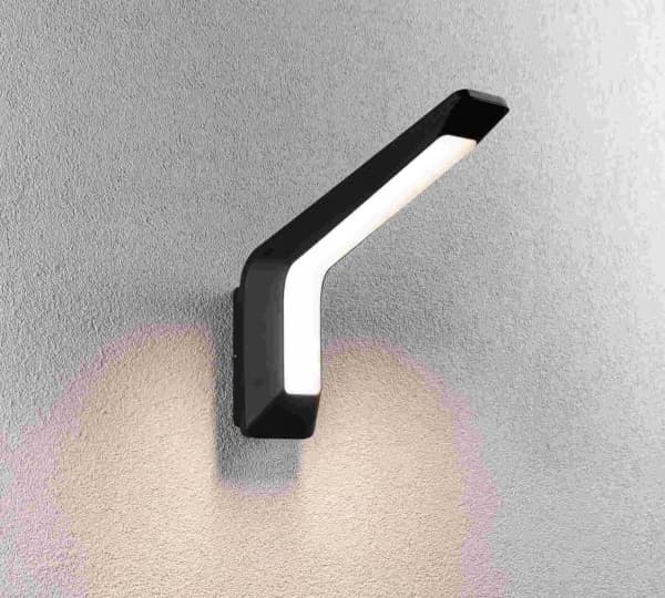 Paulmann Merano 94857 LED utomhus vägglampa LED (RGB) 14 W Antracit