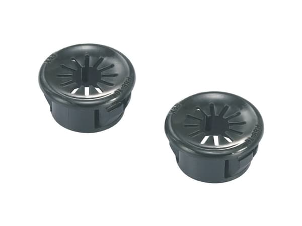 TRU COMPONENTS TC-RSBR21203 Kaapelin sisääntulo Asennusreikä: 20,5 Kiinnikkeen halkaisija (max.): 16,7 mm Polyamidi Musta 100 kpl