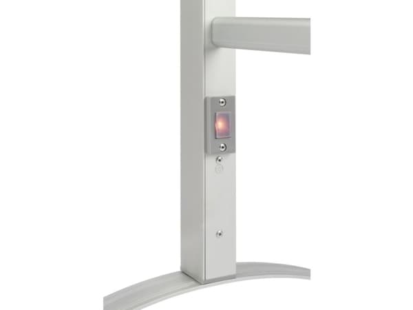 Proficare PC-EHW 3115 sølv elektrisk håndklevarmer