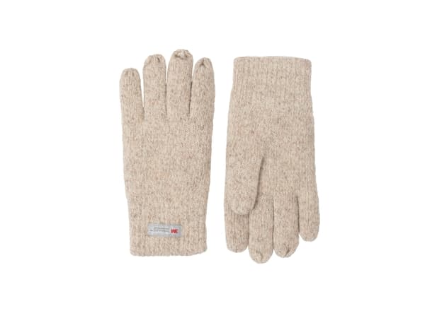 Okko Ladies Shetlands Wool Gloves Brown