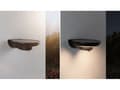 Miniatyrbild 4 av 5: Paulmann Bordola, Väggbelysning för utomhusbruk, Antracit, Gjuten aluminium, IP44, Entré, III