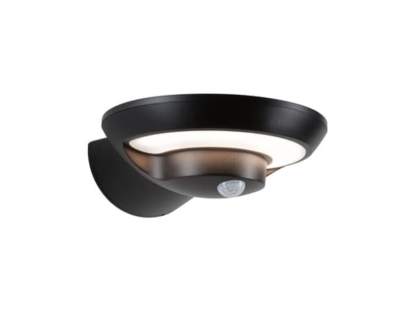 Paulmann Bordola, Väggbelysning för utomhusbruk, Antracit, Gjuten aluminium, IP44, Entré, III