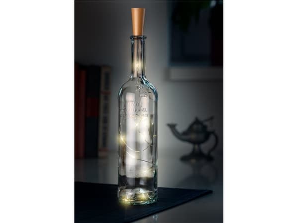 Wentronic 49855, Fe lys, Lysebrun, Sølv, Kopper, Polyvinylklorid (PVC), IP20, 6 timer, 18 timer