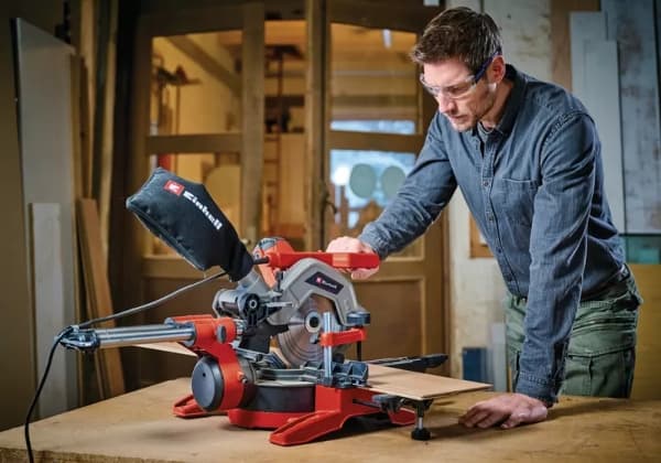 Einhell TE-SM 8 L kap- och geringssåg med dubbla drag 216 mm 1800 W (4300866)