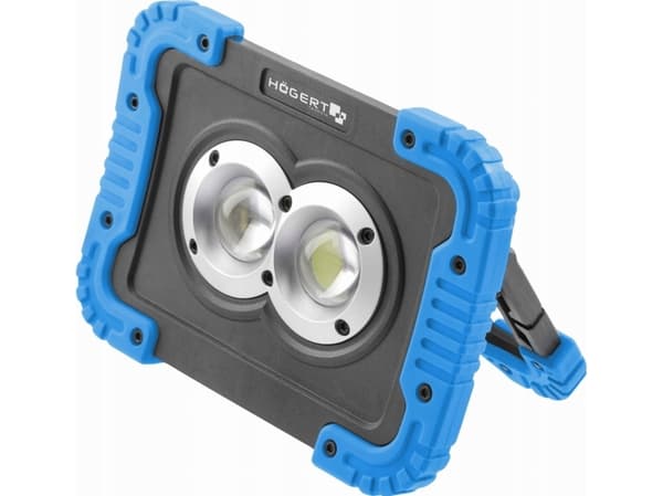 Lampe Hogert HT1E430; 3,7 V; 4,4 Ah batteri.