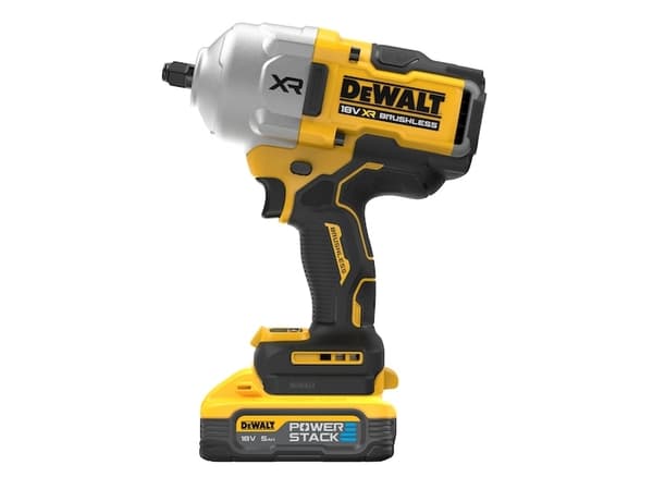 DEWALT DCF961H2T-QW Akkukäyttöinen iskuporakone 18 V 5,0 Ah litiumharjaton, sis. lisäakun, sis. laturin