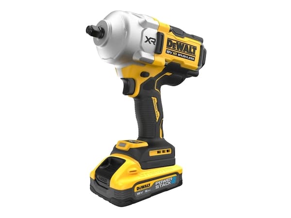 DEWALT DCF961H2T-QW Akkukäyttöinen iskuporakone 18 V 5,0 Ah litiumharjaton, sis. lisäakun, sis. laturin