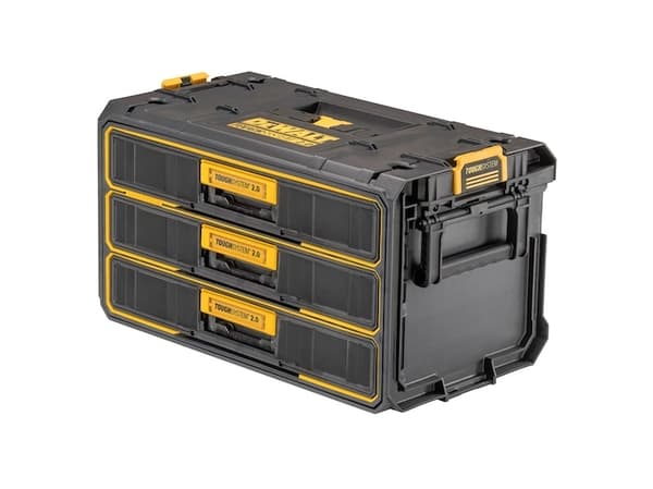 DeWALT TOUGHSYSTEM 2.0 - Verktygslåda - 3 lådor - ABS-plast