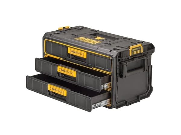 DeWALT TOUGHSYSTEM 2.0 - Verktygslåda - 3 lådor - ABS-plast
