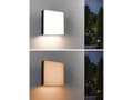 Miniatyrbilde 2 av 5: Paulmann Azalena, Vegglys, Antrasitt, Aluminium, Plast, IP44, Fasade, I