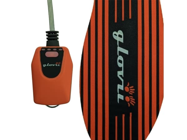 Glovii GW4U, Unisex, Alle (tider), Oppvarmet innersåle, Rød, czarny, 36-48