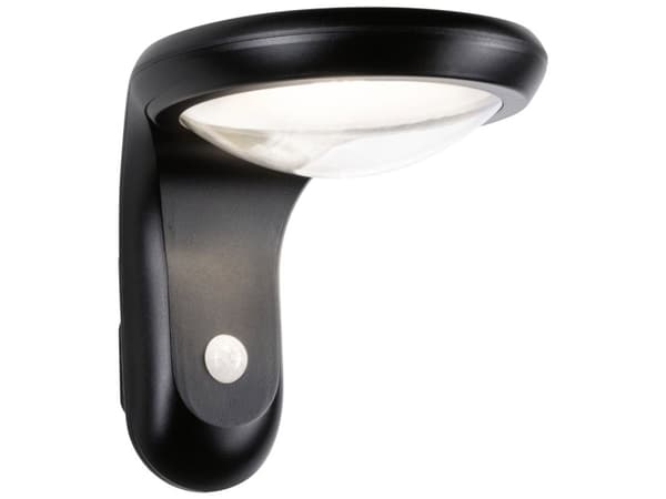 Paulmann Diskola 94854 Solcelle-udendørs vægbelysning med bevægelsessensor LED (RGB) 3.5 W Antracit