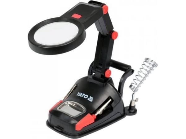 Yato TREDJE HANDTAG MED DUBBEL LUMP, LED-LJUS (1 st)