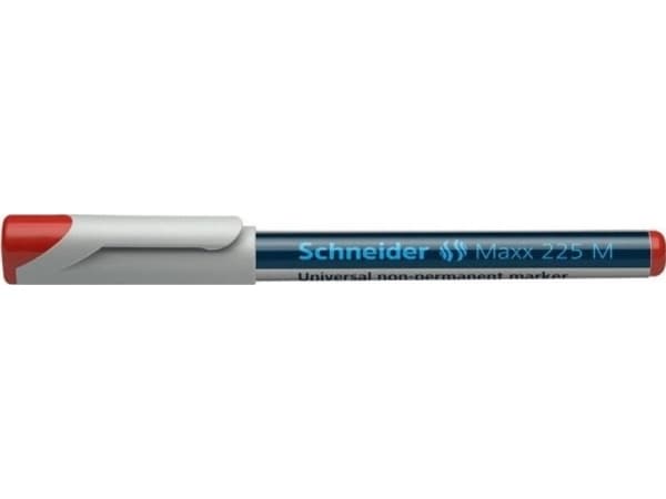 Schneider Schreibgeräte Maxx 225 M Non-Permanent, Rød, 1 mm