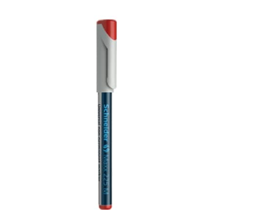 Schneider Schreibgeräte Maxx 225 M Non-Permanent, Rød, 1 mm