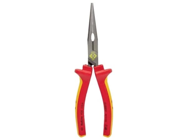 C.K Tools 431014, Nesetang, Stål, Oransje, Rød, 20 cm