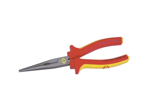 C.K Tools 431014, Nesetang, Stål, Oransje, Rød, 20 cm