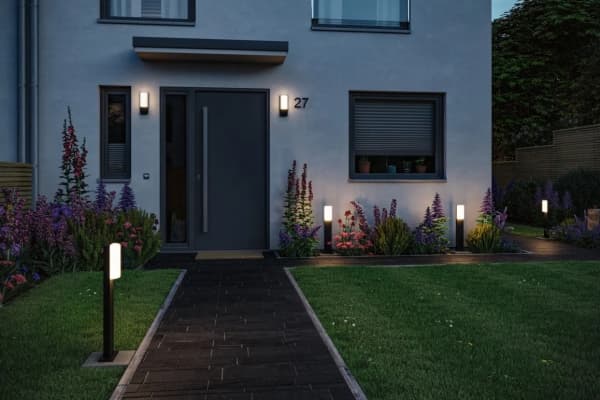 Paulmann 94852 Bonnie LED-pylväsvalaisin LED (RGB) 8,5 W Antrasiitti