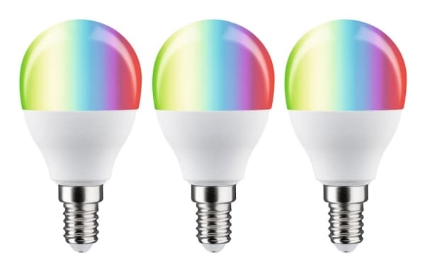 Paulmann LED-lampor EEK: F (A - G) E14 5 W RGBW