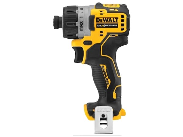DeWALT DCF601N-XJ, Eldriven skruvdragare, Pistolhandtag, Svart, Gul, 1100 RPM, 8 nm, Batteri