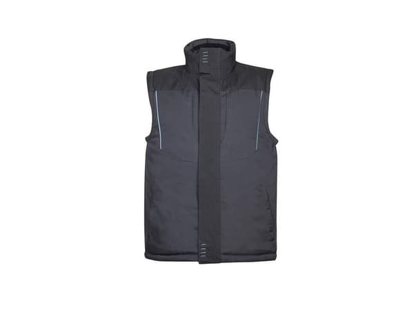 Vest Ardon, sort, bomull/polyester, str XL