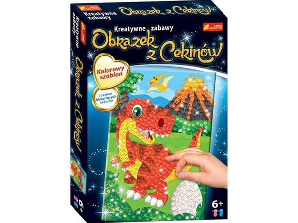 Paljettbilde Dinosaur Trex 52055