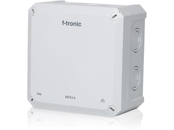 F-TRONIC Kopplingsbox NFK14GR 140x140x81mm IP66 grå