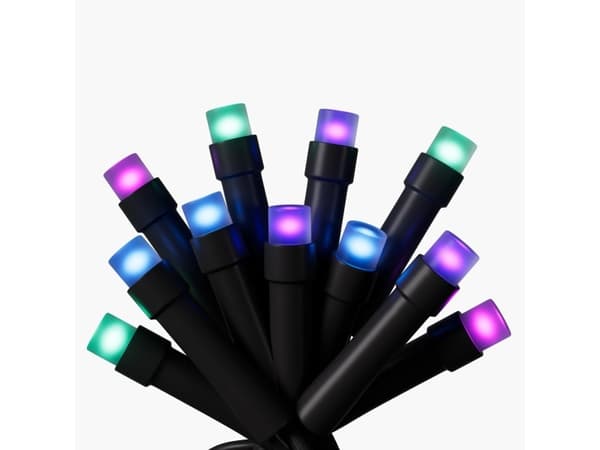 Nanoleaf 1D IP44 Starter Kit - Joulukuusen valot - ulkona 20m (250 LEDiä sisältäen ohjaimen) (Matter-tekniikka) (musta)