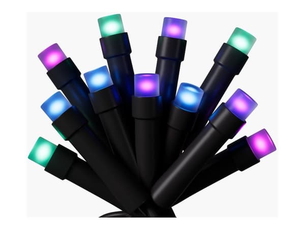 Nanoleaf Smart Holiday - Stringlys - LED - 18 W - 16 millioner farger / avstembar hvitt - 2700-6500 K - svart