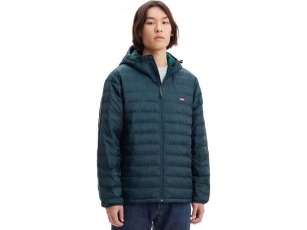 Levi`s Presidio Packable hette herrejakke, grønn, størrelse L