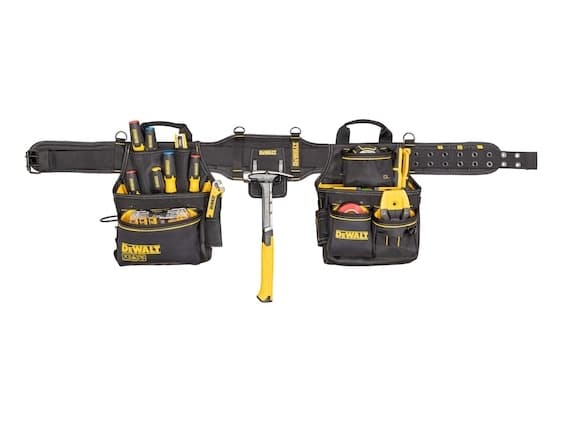 DeWALT DWST40603-1, Verktygsbälte, Svart, Gul, 25 fickor, 1680 D, 110 mm, 400 mm