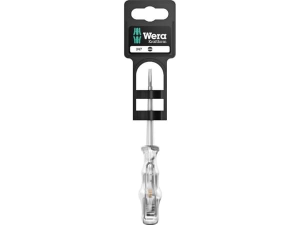 Wera 247 SB Single-pole voltage tester, 3 x 70 mm