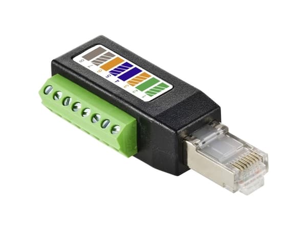 TRU COMPONENTS TC-11503196 TC-RJ45-TB Liittimet RJ-45 1 kpl