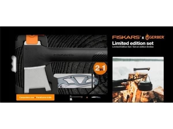 ØKS ØKS + FLEDEKNIV GERBER FISKARS 1057911