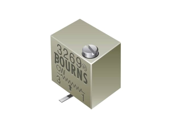 Bourns 3269W-1-103LF Cermet trimmer Lineær 0.25 W 10 k? 4320 ° 1 stk