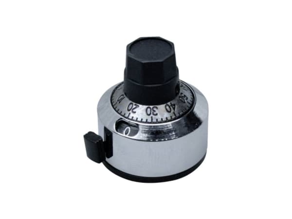 Bourns H-23-6A Indstillingsknap Sort (Ø x H) 22.2 mm x 21.3 mm 1 stk