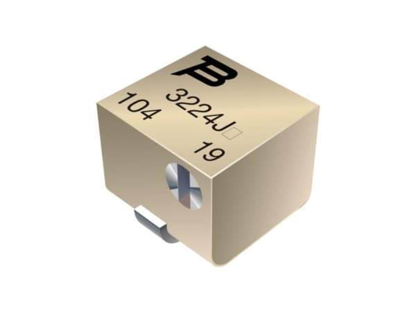 Bourns 3224J-1-104E Cermet trimmer Lineær 0.25 W 100 kΩ 4320 ° 1 stk