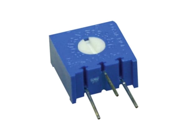Bourns 3386X-1-103LF Cermet trimmer Lineær 0.5 W 10 kΩ 280 ° 310 ° 1 stk