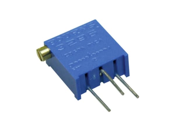 Bourns 3296Z-1-105LF Trimmeri sinetöity Lineaarinen 0,5 W 1 MOhm 9000° 1 kpl 1 kpl