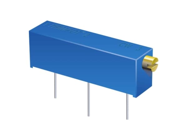 Bourns 3006P-1-254LF Kermettitrimmeri Lineaarinen 0,75 W 250 k? 5400 ° 1 kpl