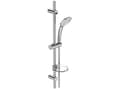 Pikkukuva 1 / 4: IDEAL STANDARD Børma Idealrain M3 suihkusetti, jossa on 720 mm suihkutanko, Ø100 mm käsisuihku, jossa on 3 suihkutoimintoa ja 1,75 metrin suihkuletku
